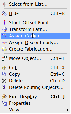 4 assign corner