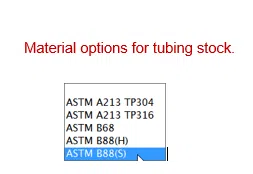 9 material options
