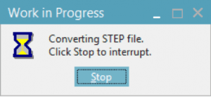 Converting STEP file