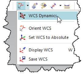 WCS Dynamics in NX