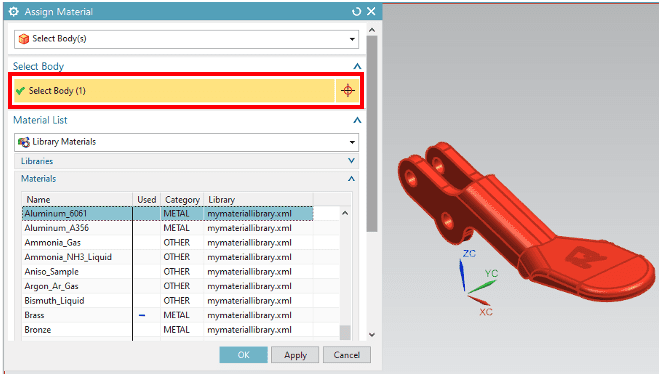 Nx Cad Tutorial How To Use Site Material Library In Nx
