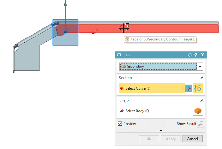Select tab from the base group. Select tab from the base group.