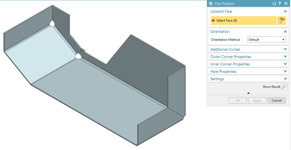 NX Flat Pattern NX Flat Pattern