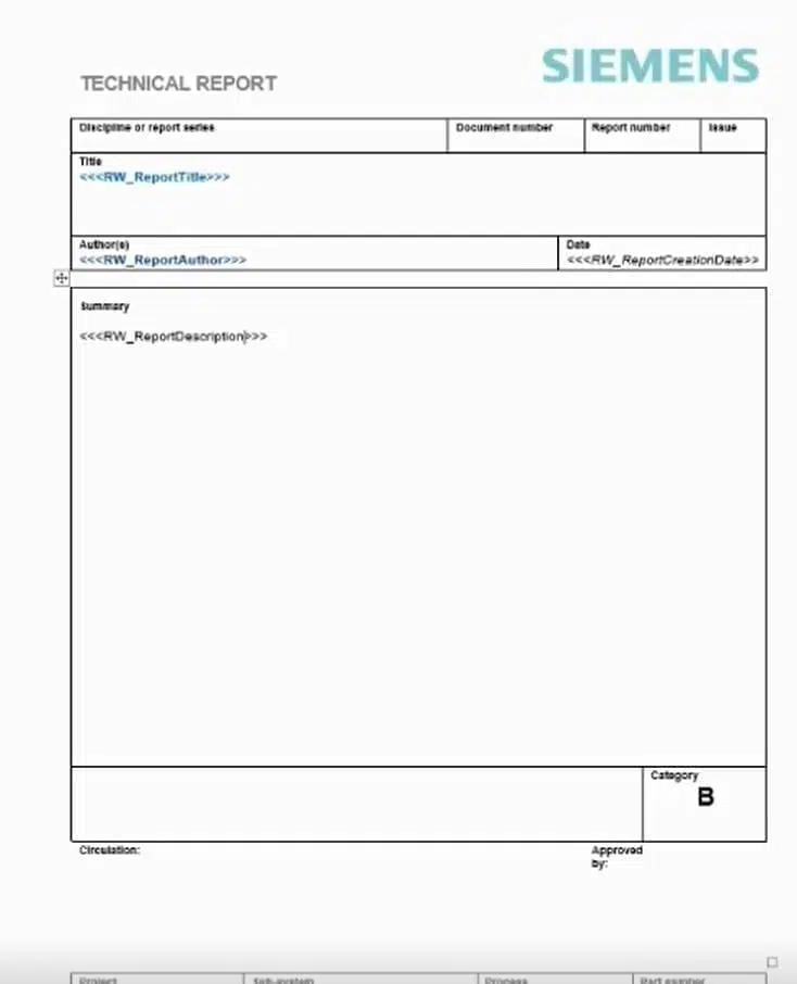 Report Command Manager Siemens NX Report Command Manager
