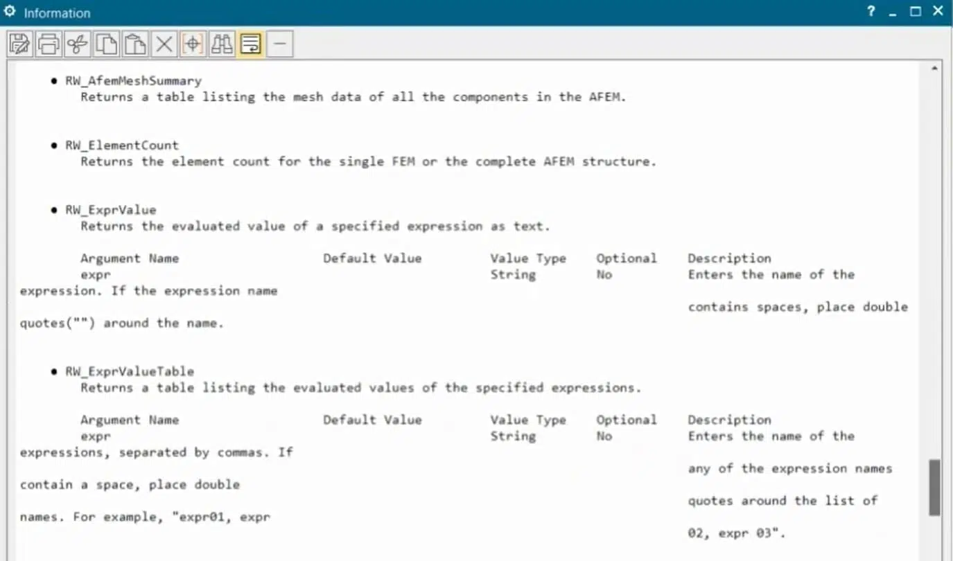Commands and Arguments NX NX Template