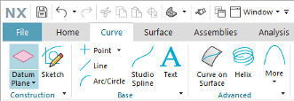 Create a Tangent Plane in NX
