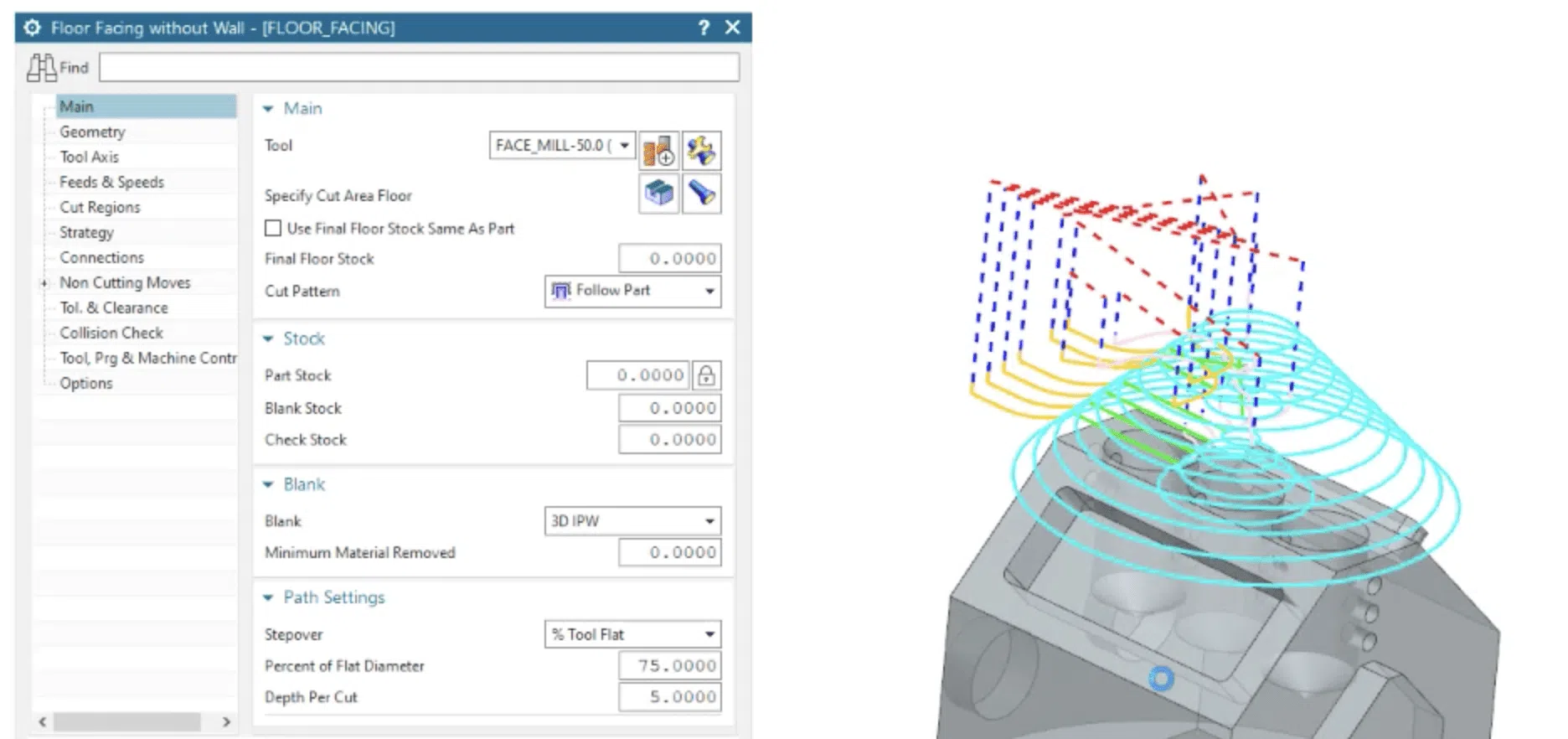 NX IPW Floor Facing Siemens IPW