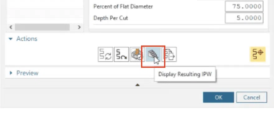 Display Results Siemens NX Siemens NX CAM IPW