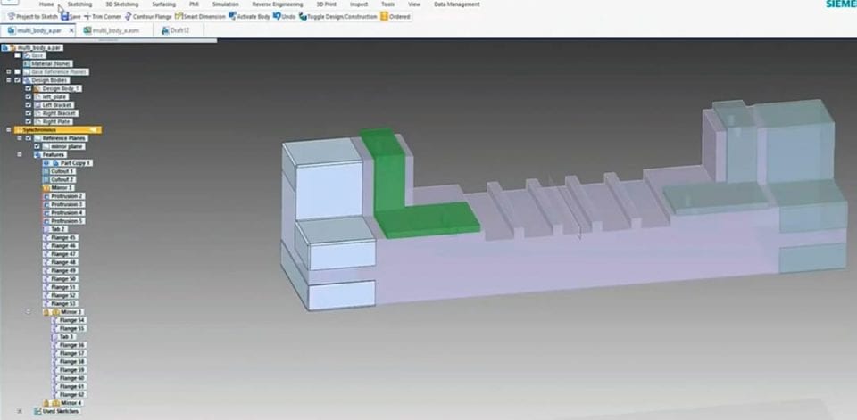 Modeling Parts Solidedge
