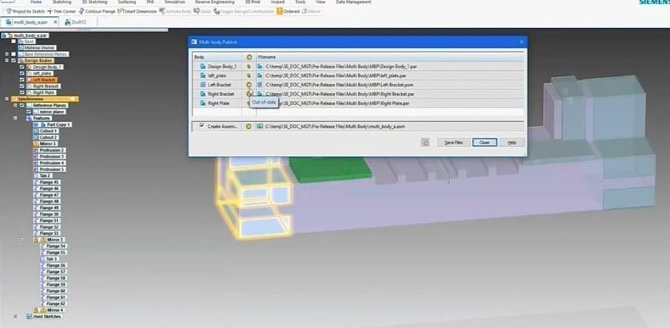 Multi-Body Modeling Solidedge Modeling Assembly Solidedge