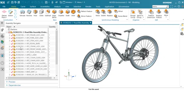 Organizing Teamcenter Data NX Design