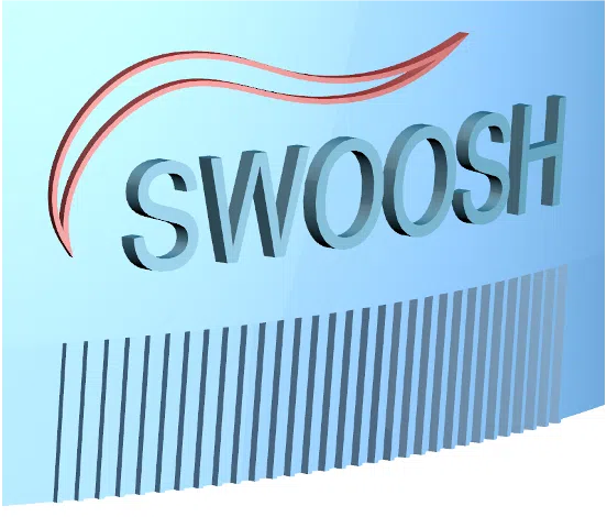 Contour Rib Swoosh Tech