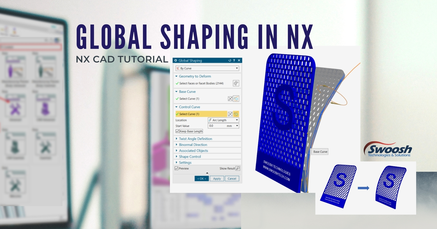 Global Shaping in NX