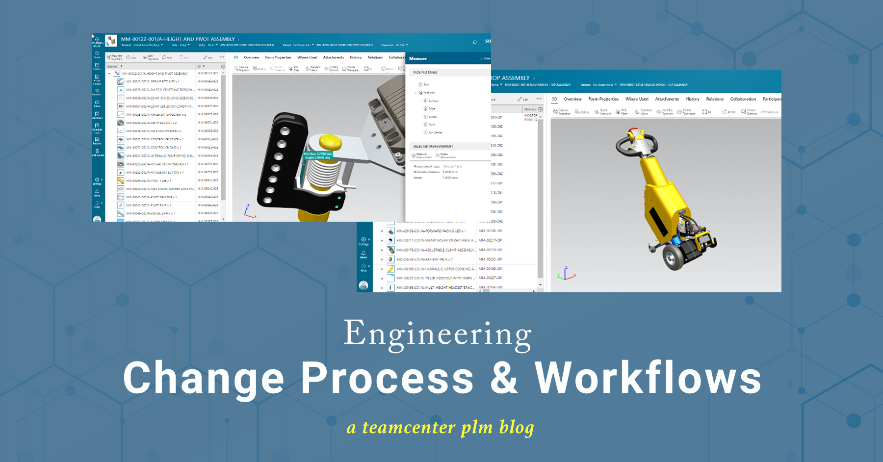 Teamcenter Engineering Change Process and Workflows