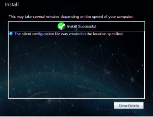 Temcenter Silent Installtion16