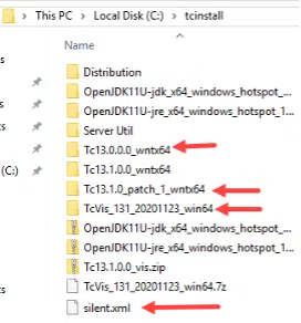 Temcenter Silent Installtion18